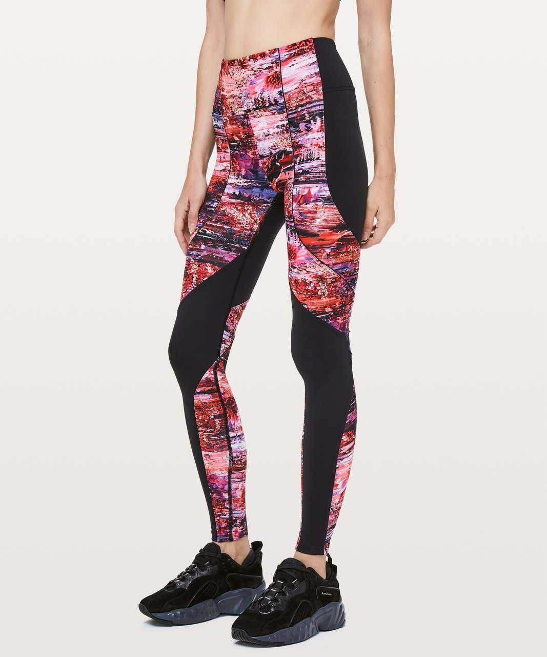 Lululemon Sweat & Repeat Tight - Оригинален дамски клин р-р 4 / XS