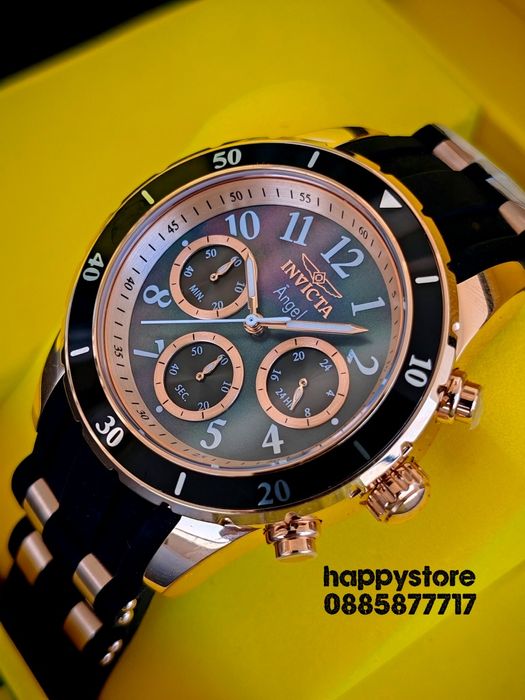 INVICTA Angel Rose gold women 40mm, Инвикта нов дамски часовник