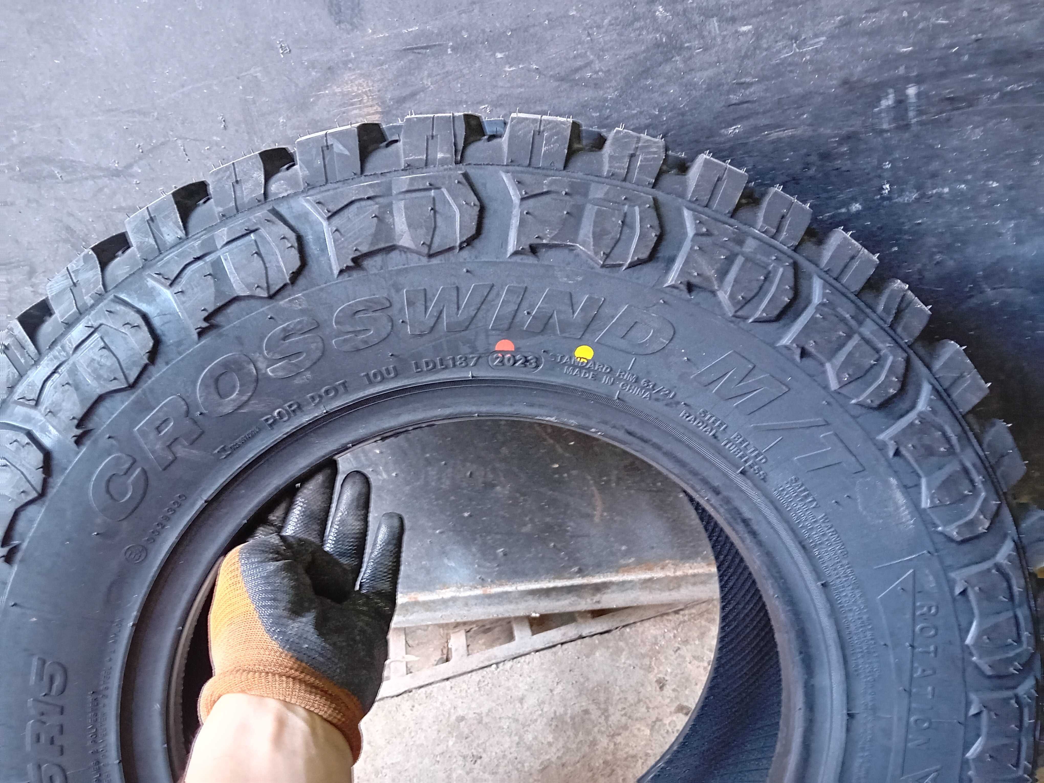 4бр.нови всесезонни гуми LingLong 235 75 15 dot2023 за кал цена за бр,