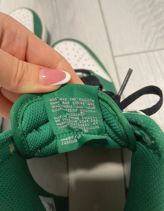 Nike Dunk High GS Malachite/Black/White