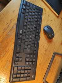 Tastatura si mouse wireless soft touch