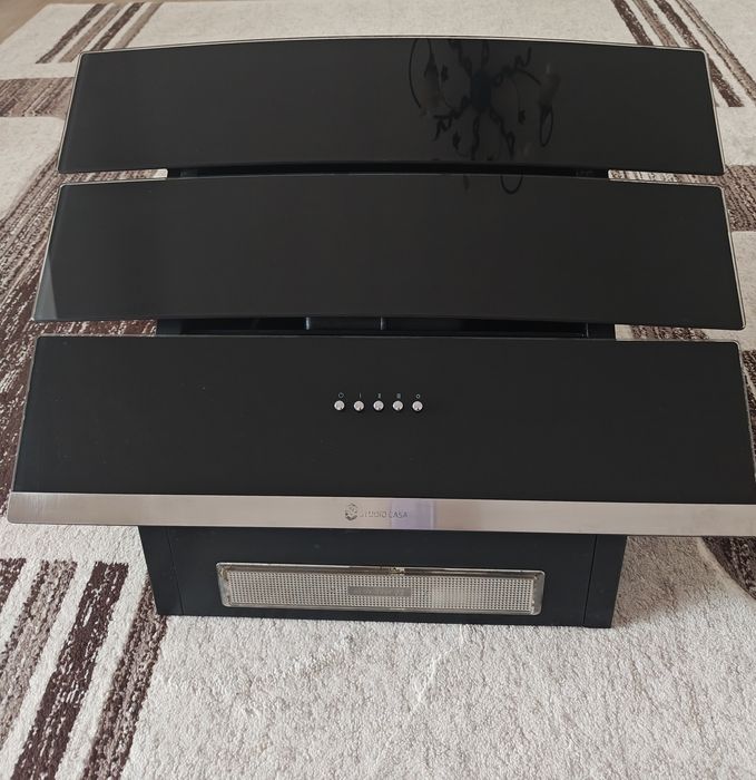 Hotă Studio Casa cristal black venezia, 60 cm