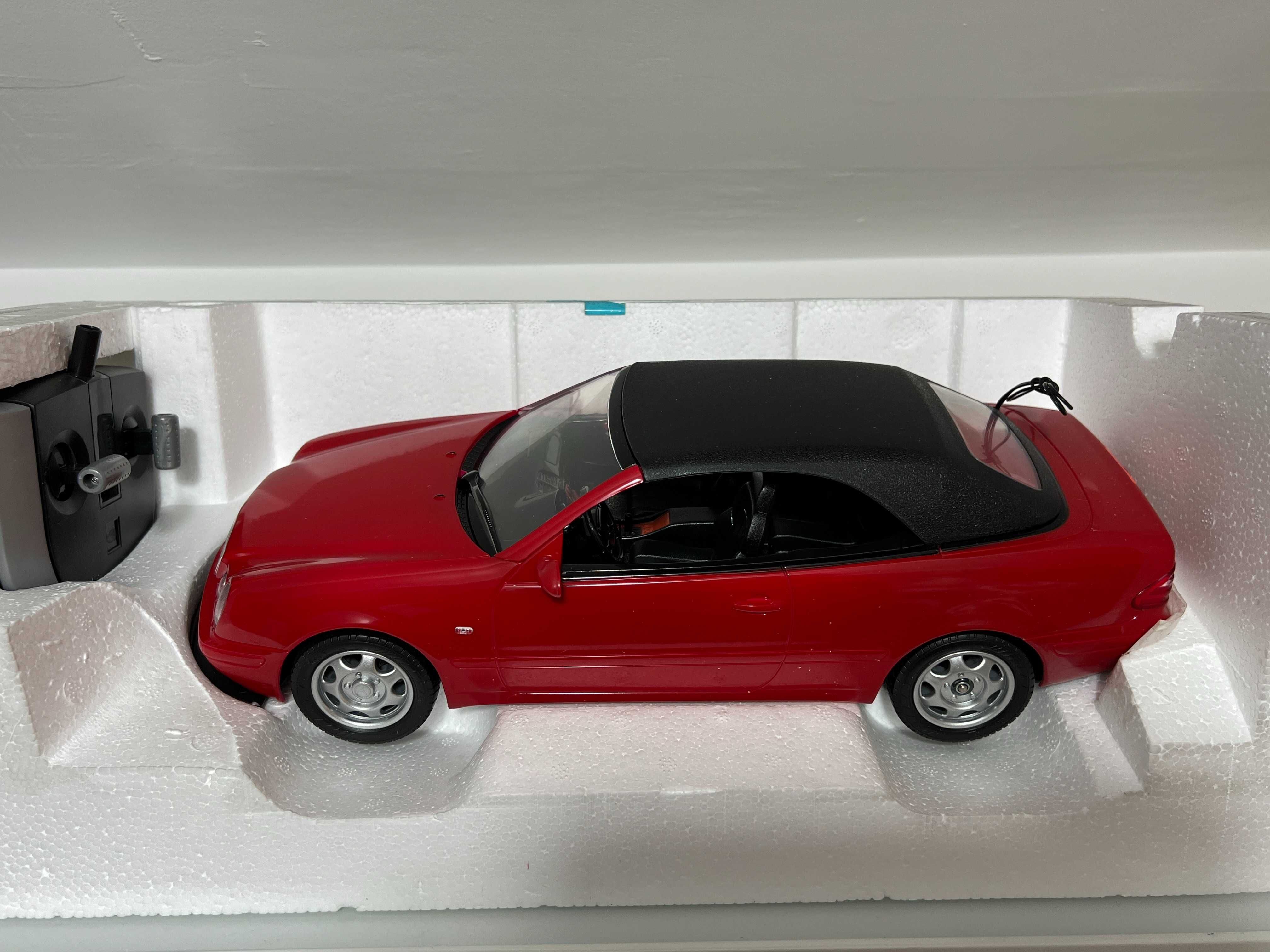 Macheta RC 1/12 Dickie Mercedes CLK Telecomanda Raritate