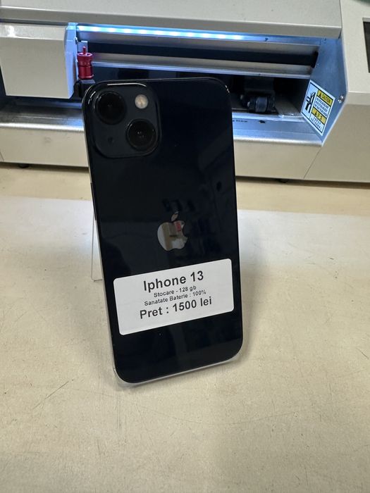 Iphone 13 / 128 gb / 100 % baterie / folie sticla cadou