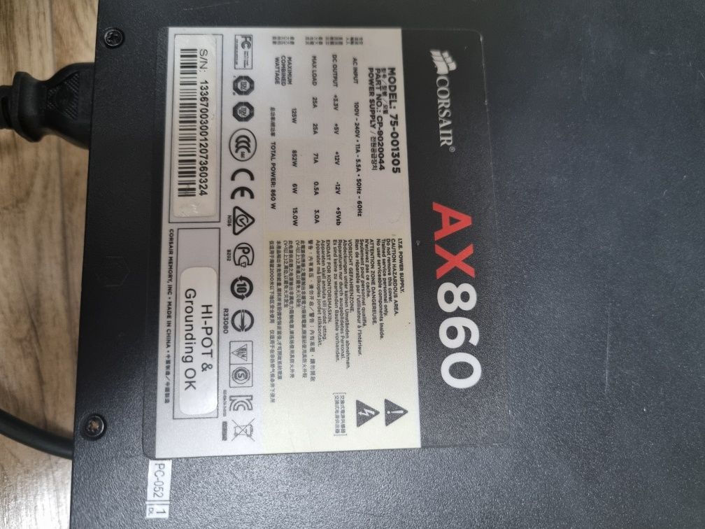 Sursa Corsair Ax860