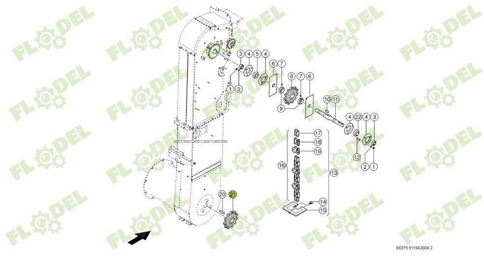 Pinion CLAAS Z11 600087