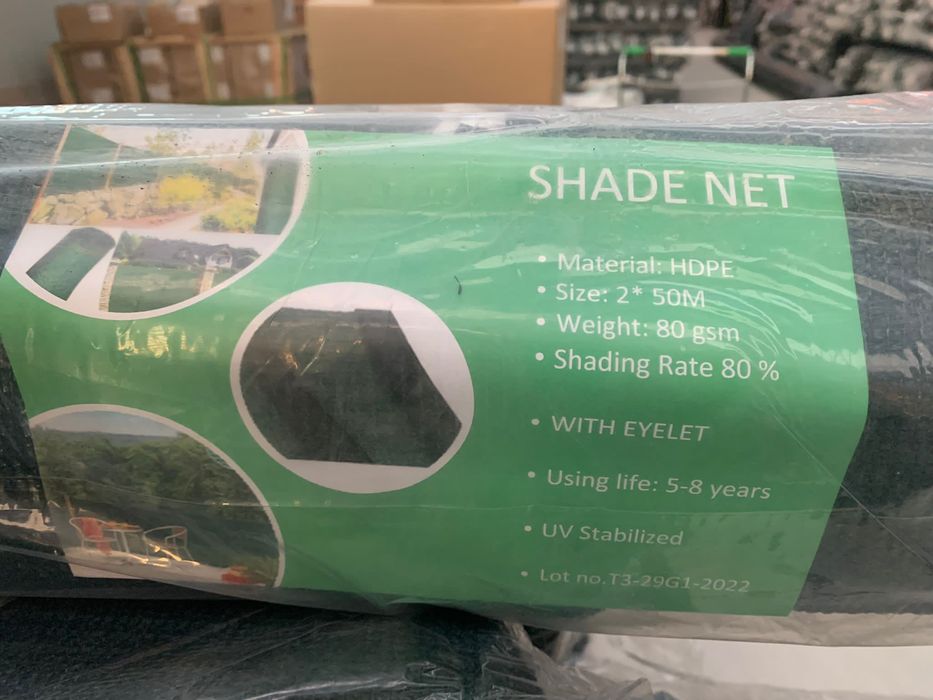 PLASA 80% UMBRIRE/ Protecție/ AntiVant 1.5x10m=50lei; 2x10m=70lei,UV