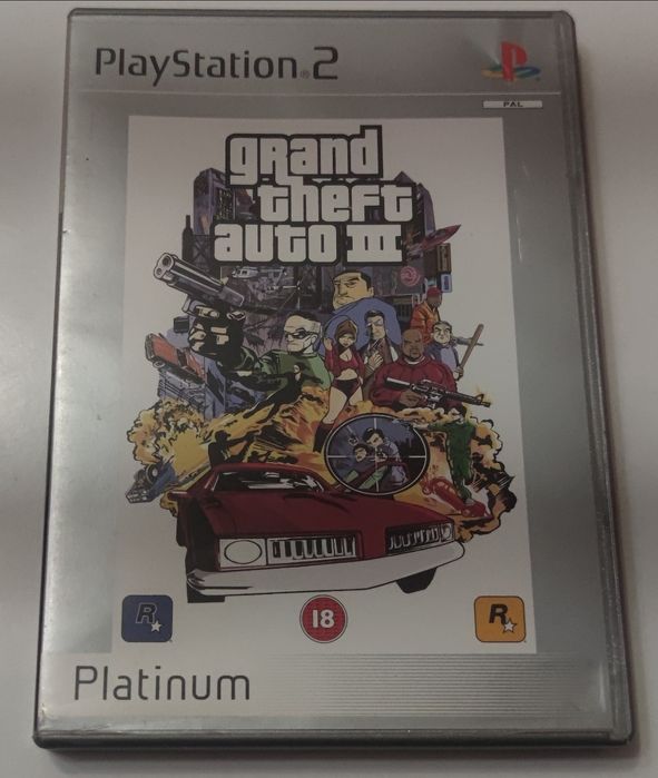 PS2-Gta 3-Grand Theft Auto 3