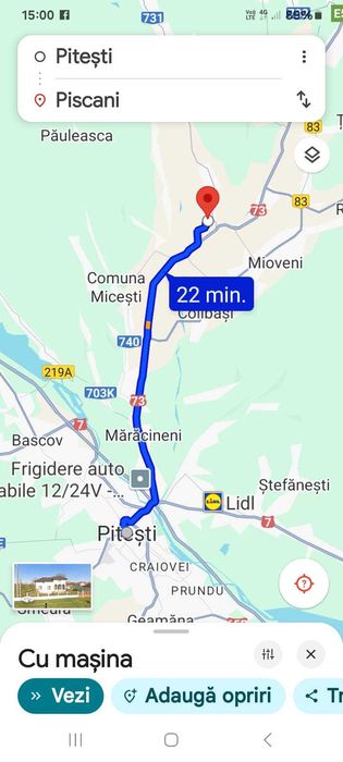 Teren de vânzare, 1700m2, Piscani