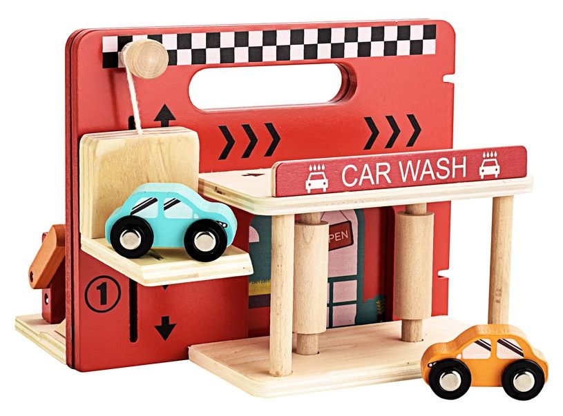 Дървен детски гараж Mini Matters toys garage