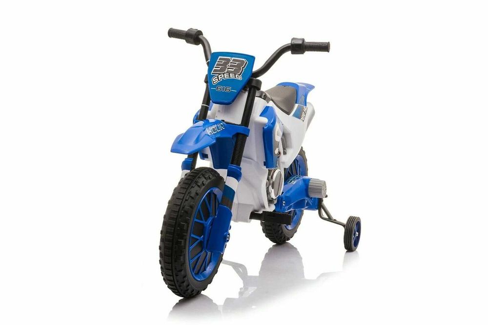 Motocicleta electrica pt. copii Kinderauto BJH022 2x35W 12V #Albastru