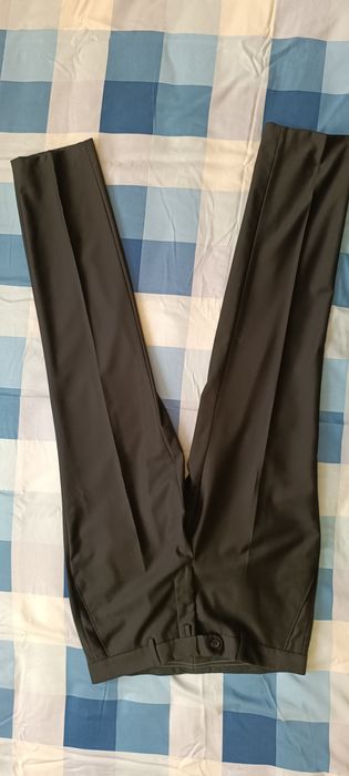 Costum negru bărbați 80% lână