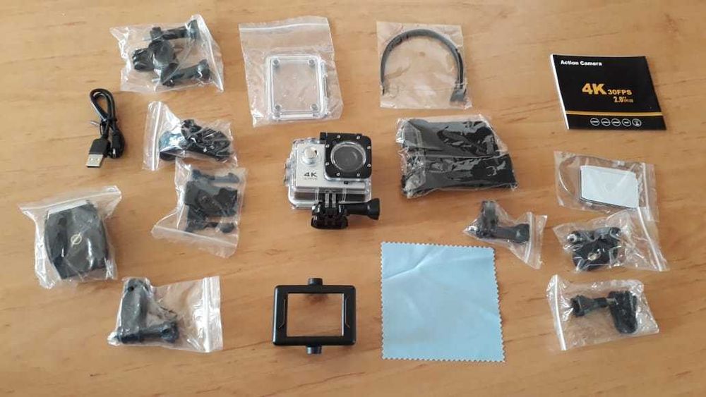 Екшън камера 4К, ULTRA HD, WI FI водоустойчива