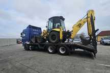 Închiriere Trailer, Transport Utilaje, Trailer Utilaje, Platforma util