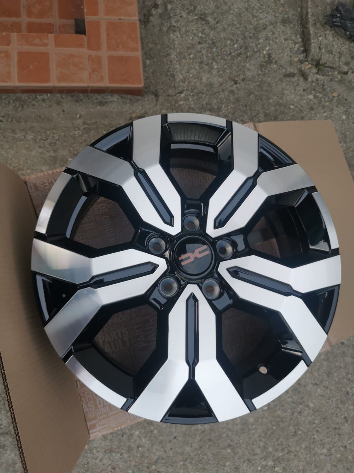 Set 4 Jante Aliaj Dacia Duster Originale model Tergan 17 inch
