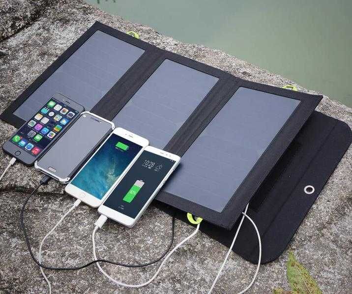 ALLPOWERS™ PD18W 5V3A 9V2A 12V 1.5A 21W Сгъваем Соларен Панел 10000mAh