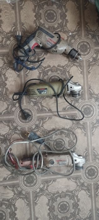 Продам электроинструменты в рабочем состоянии по низким ценам