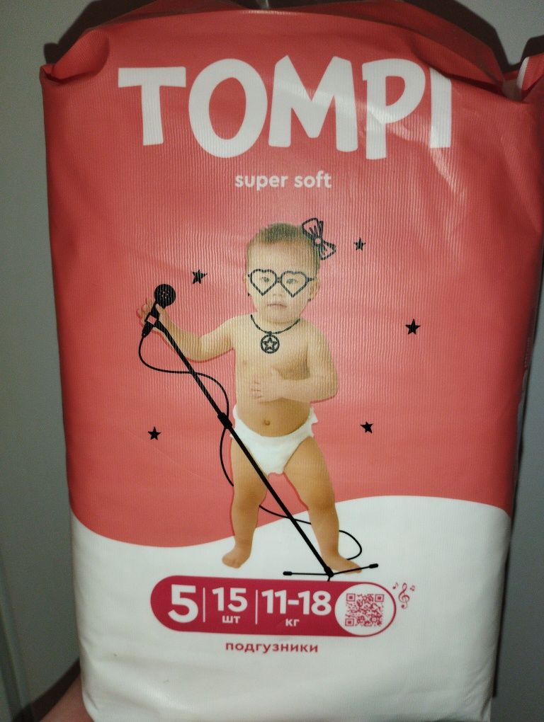 Подгузники TOMPI super soft