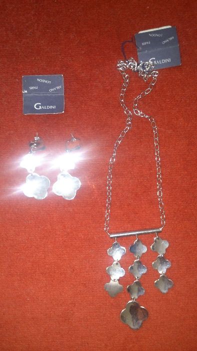 Galdini Silver Колие и обеци