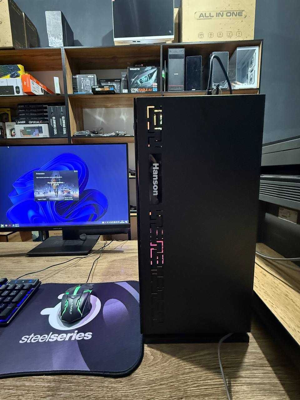 Igravoy kompyuter INTELL CORE I3 12100F VA  GTX 1070 ti 8GB GAME CLUB
