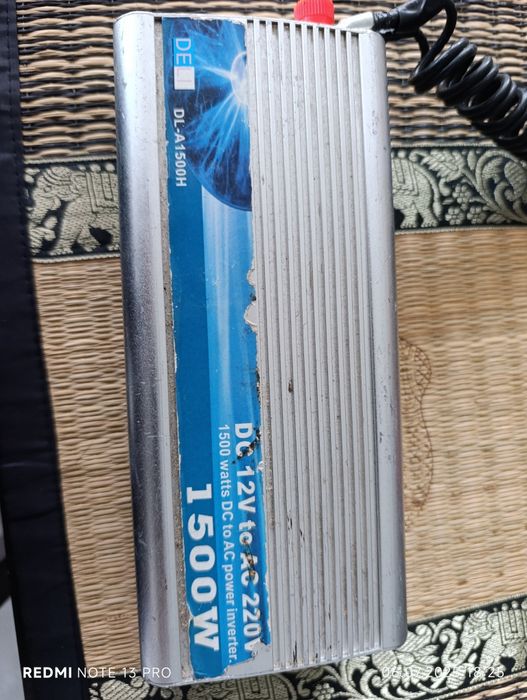 Инвертор 12v/220v 1500w