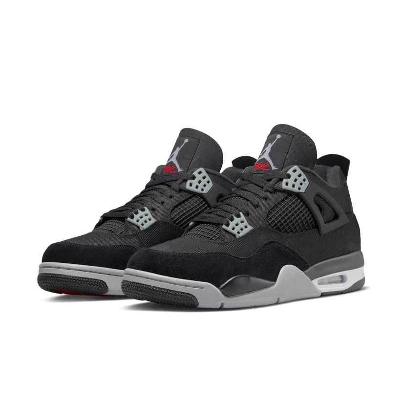 Nike Air Jordan 4 Retro SE Black Canvas