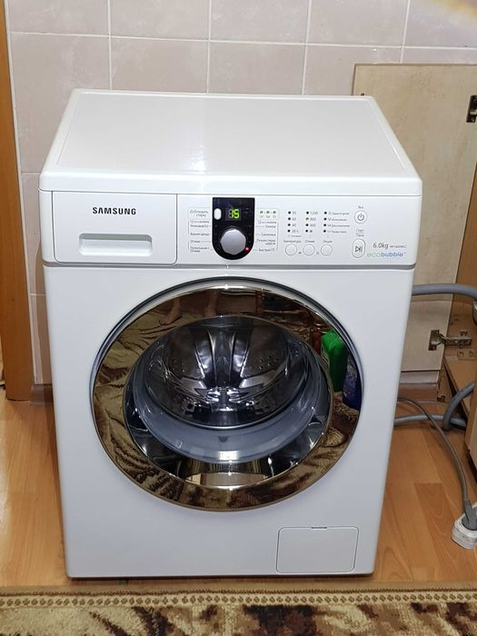 Samsung Eco Bubble 6кг загрузка узкая 45см Доставка