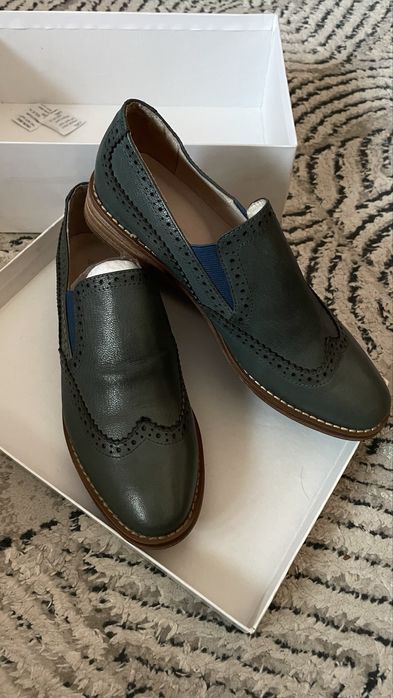 Новые кожаные лоферы