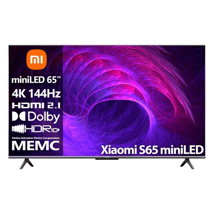 Телевизор Xiaomi S65'' miniLED L65MA-SPL [65''(165см) 4K 144Hz]
