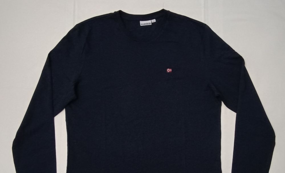 Napapijri Long Sleeve оригинална блуза XL памучна фланелка туризъм