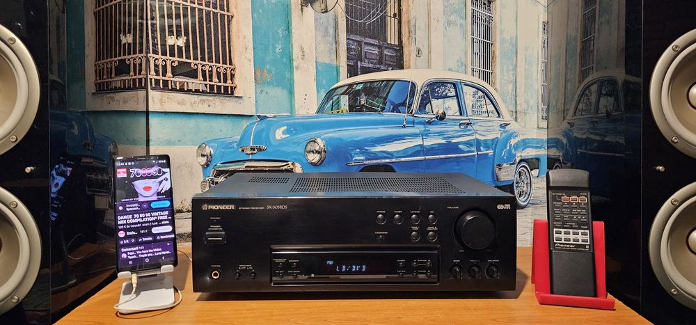 Pioneer SX 305 RDS amplificator statie receiver phono auxiliar