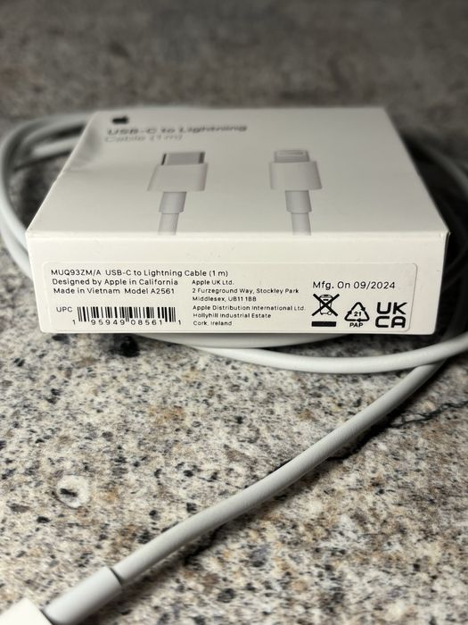 Cablu Apple USB-C la Lightning (Altex)