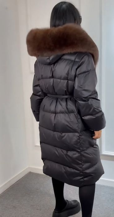 Geaca cu blana naturala