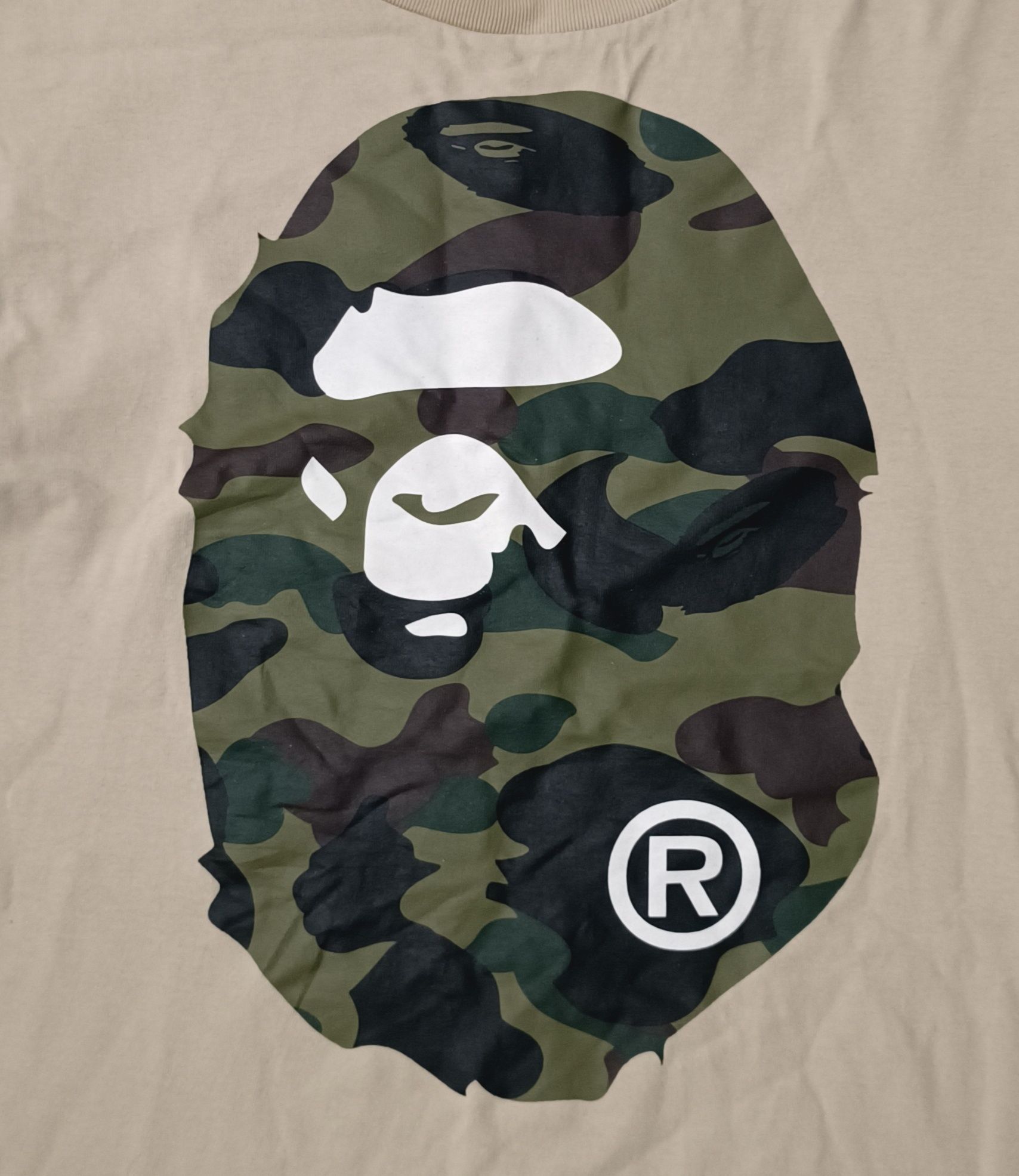 A Bathing Ape Bape Camouflage T-Shirt оригинална тениска S фланелка