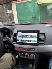 Navigatie Android Mitsubishi Lancer Waze YouTube WiFi internet