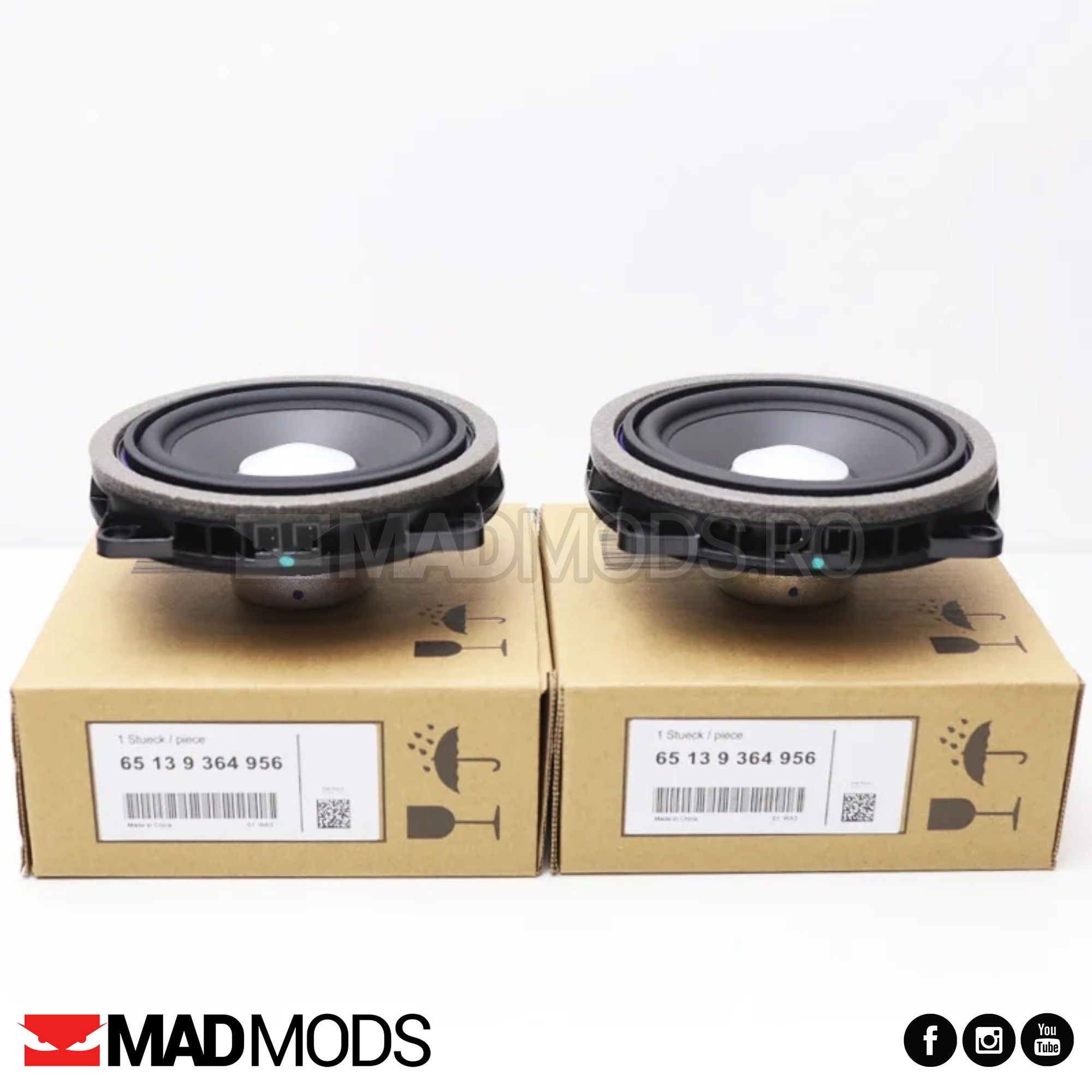 Boxe difuzoare portiera, Harman Kardon, 4.5″ 10cm BMW F06 F20 F30 F32