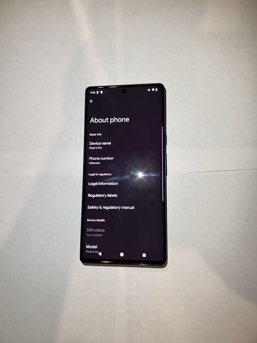 Google pixel 6 pro 128 gb