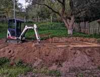 Miniexcavator bobcat 322