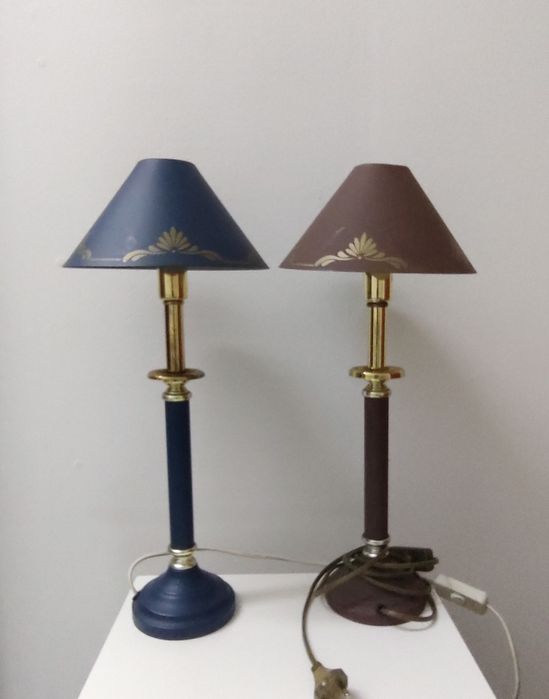 Винтидж настолни лампи 2 бр