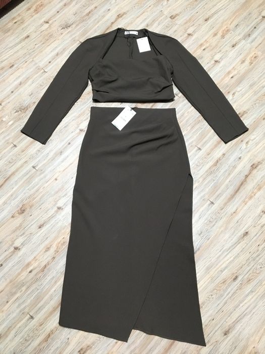 Set Zara fusta+bluza L