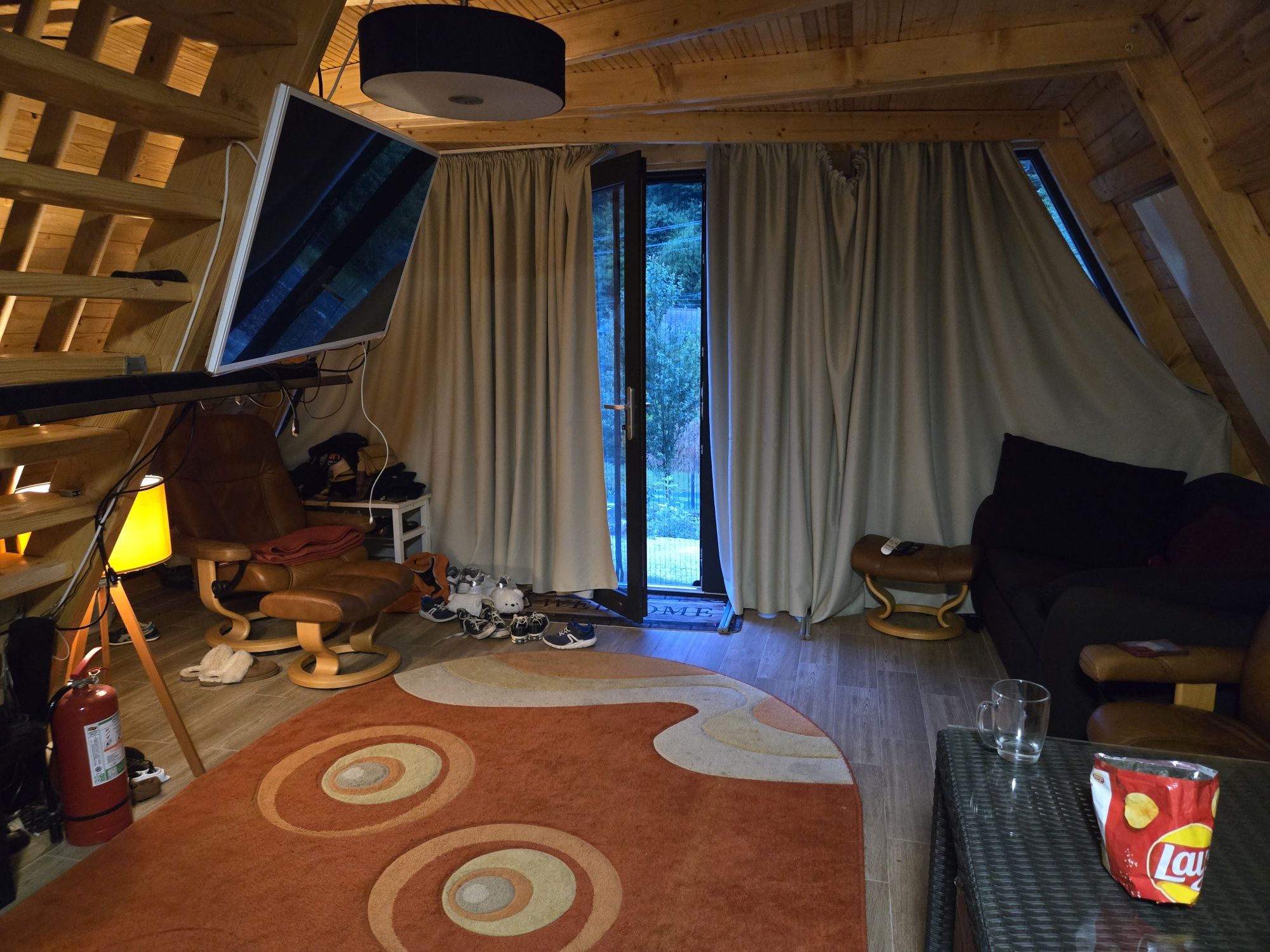 Cabana A frame de inchiriat- relaxare si tratament antialergic