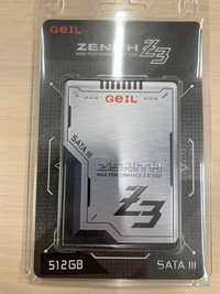 SSD жёсткий диск Geil 2.5 Sata III 256/512GB