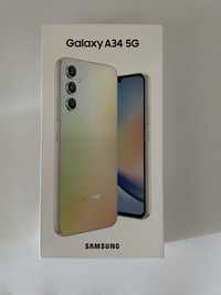 Samsung Galaxy A34, Dual SIM, 6GB RAM, 128GB, 5G, Silver