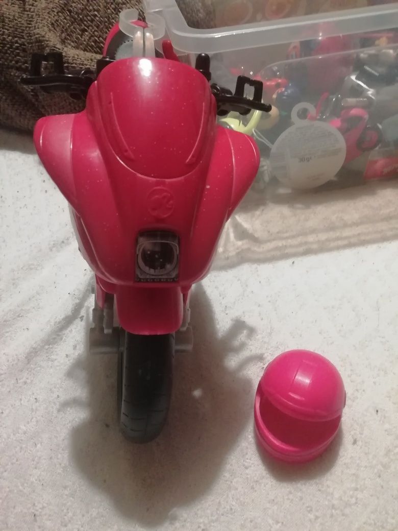 Motocicleta Barbie