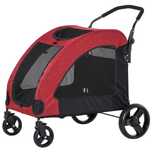 PawHut carucior transport Caini medii-mari pana la 55 kg carut