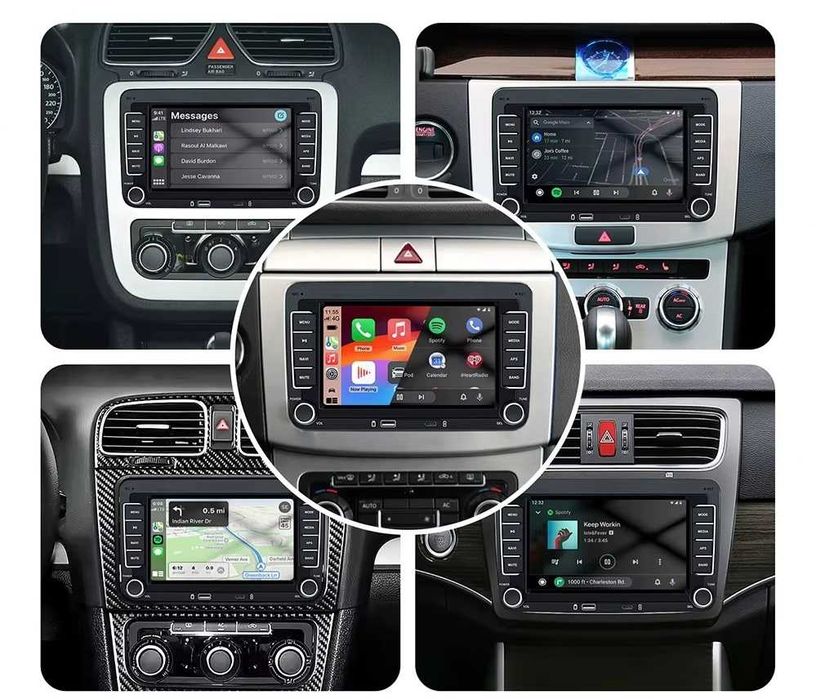 VW/Skoda/Seat Андроид мултимедия 7'' Carplay, android auto