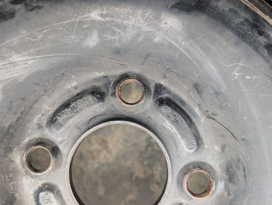 Janta tabla 15'' 4x108 Roata Rezerva FORD Transit Tourneo Courier Renault Peugeot cauciuc 195/60R15 Bridgestone ET76-1100-AB BB / 2150850