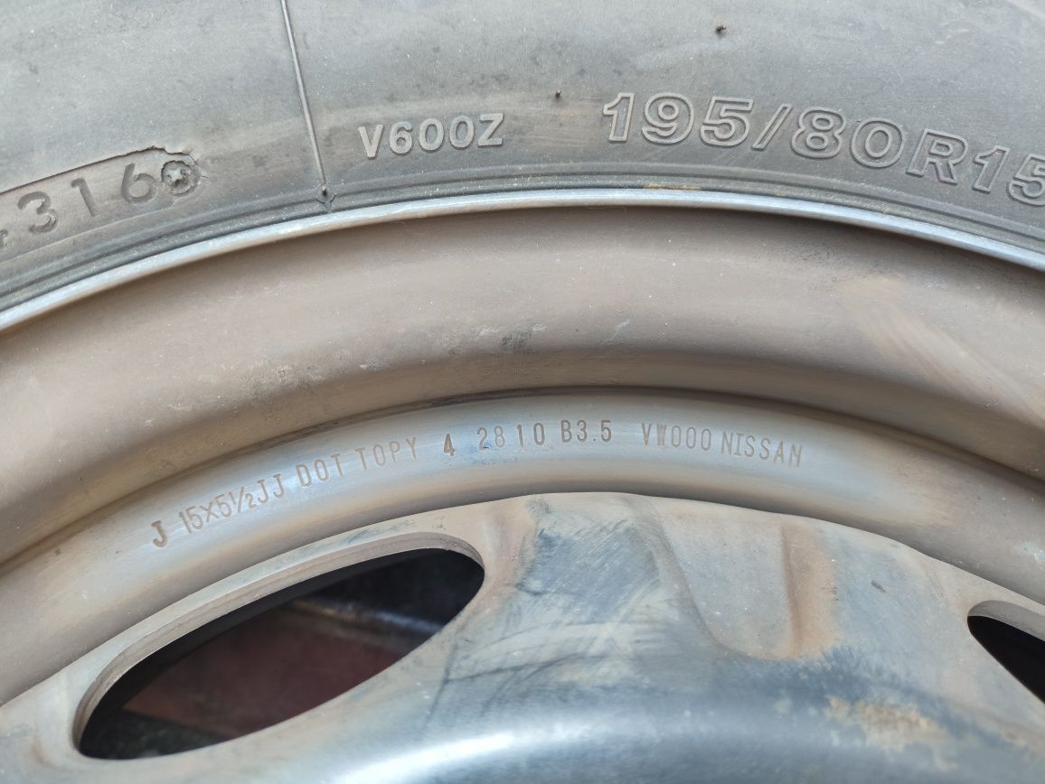 Шины с дисками 6х139,7  R15x5.5