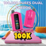 Pachet Vape 100.000 Pufuri Dual Aroma Unic Switch Magnetic!
