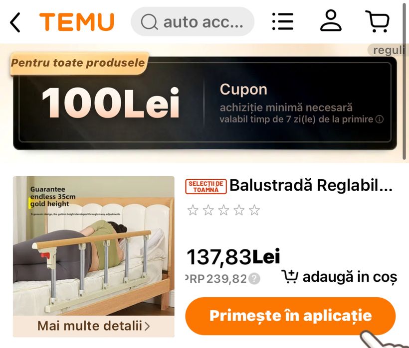 Pat hidraulic de spital/îngrijire bolnavi